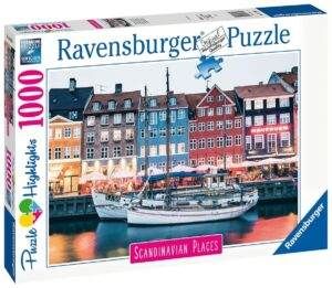 Puslespill fra Ravensburger. 1000 brikker
