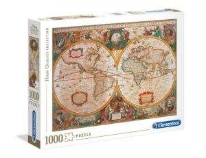 Clementoni Old Map 1000 Brikker