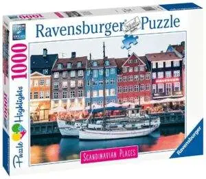 Puslespill fra Ravensburger. 1000 brikker
