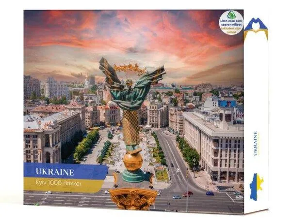 Puslespill Ukraina 1000 brikker