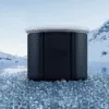 Fjellbad er et mobilt isbad som rommer 400 liter.