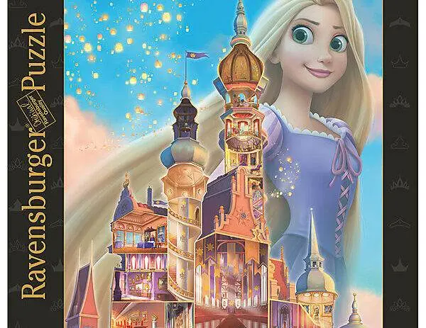 Ravensburger 1000 brikker disney rapunzel