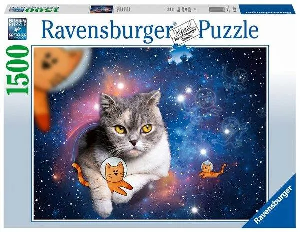 Ravensburger Katter i verdensrommet 1500 brikker