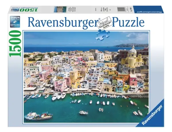 Ravensburger Puslespill Fargene i Procida 1500 Brikker