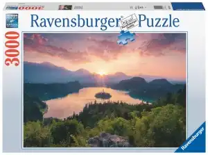 Ravensburger Puslespill Lake Bled, Slovenia 3000 Brikker