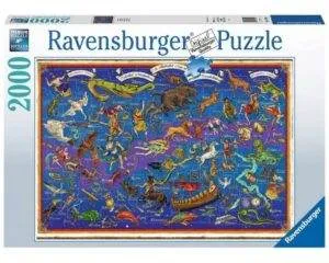 Ravensburger puslespill Kart 2000 Brikker