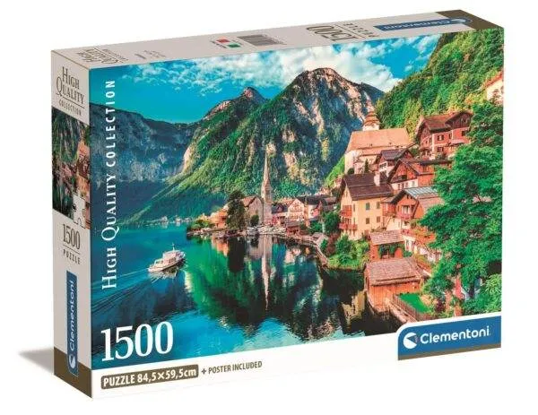 Clementoni Puslespill Hallstatt 1500 Brikker