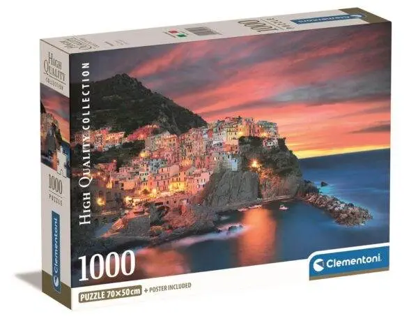Clementoni Puslespill Manarola 1000 Brikker
