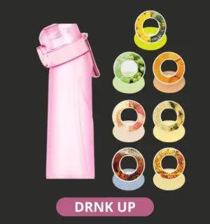 DRNK UP - Smaksatt vannflaske - Rosa