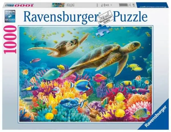 Ravensburger Blå Undervannsverden 1000 brikker