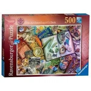 Ravensburger Puslespill Arkeologi - 500 brikker