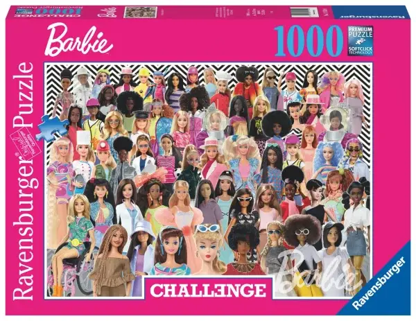 Ravensburger Puslespill Barbie Utfordring 1000 Brikker