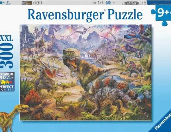 Ravensburger Puslespill Dinosaur Verden 300 Brikker