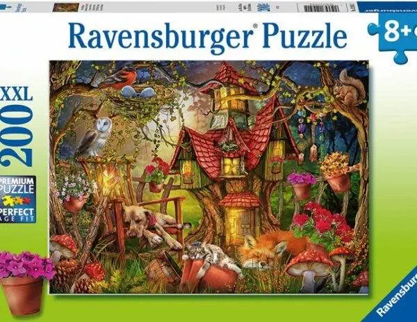 Ravensburger Puslespill Huset i Skogen 200 Brikker