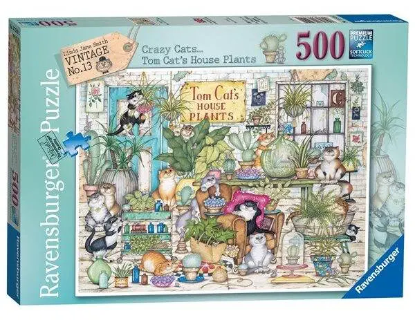Ravensburger Puslespill Plante Butikk 500 Brikker