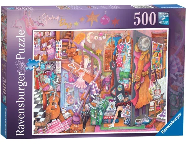 Ravensburger Puslespill Student Dager 500 Brikker