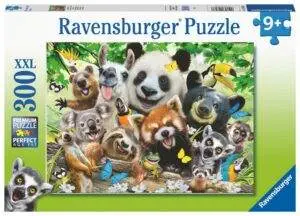 Ravensburger Puslespill Ville Dyr - Selfie 300 Brikker