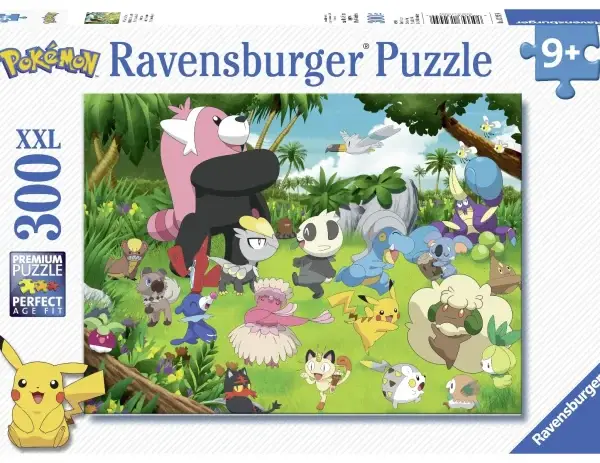Ravensburger Puslespill Wild Pokemon 300 Brikker