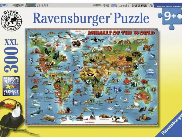 Ravensburger Verdenskart 300 Brikker