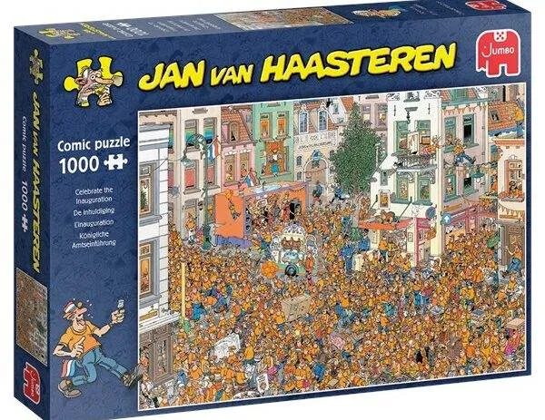 Puslespill Jan Van Haasteren Celebrate the Inauguration 1000 brikker