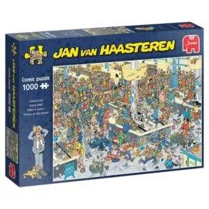 Puslespill Jan van Haasteren Queued UP! 1000 Brikker