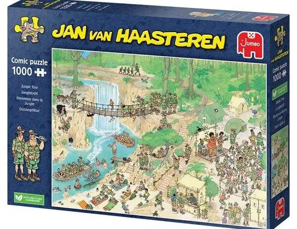 jan van haasteren puslespill jungle tour 1000 brikker