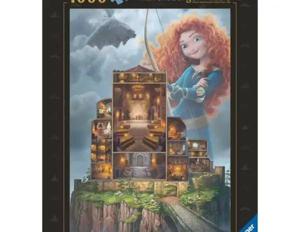 Ravensburger Puslespill Disney Castles Merida 1000 brikker