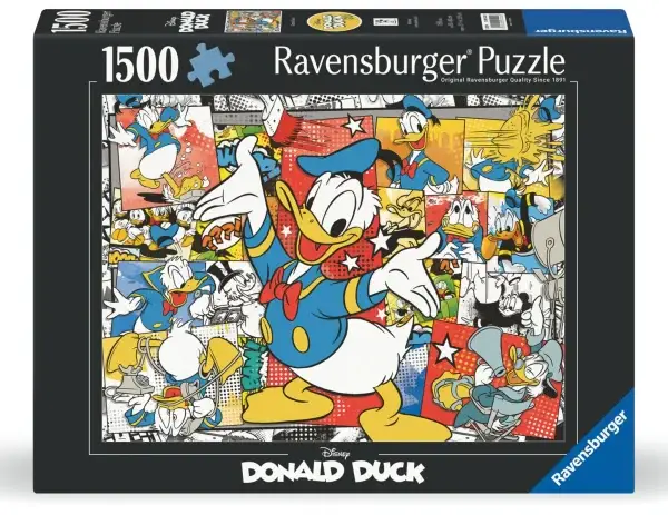Ravensburger Puslespill Donald Duck 1500 Brikker