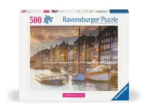 Ravensburger solnedgang i københavn 500 brikker