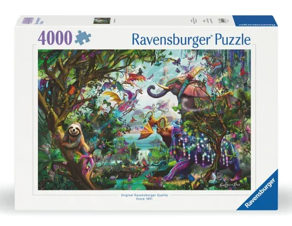 Ravensburger tropiske drager 4000 brikker