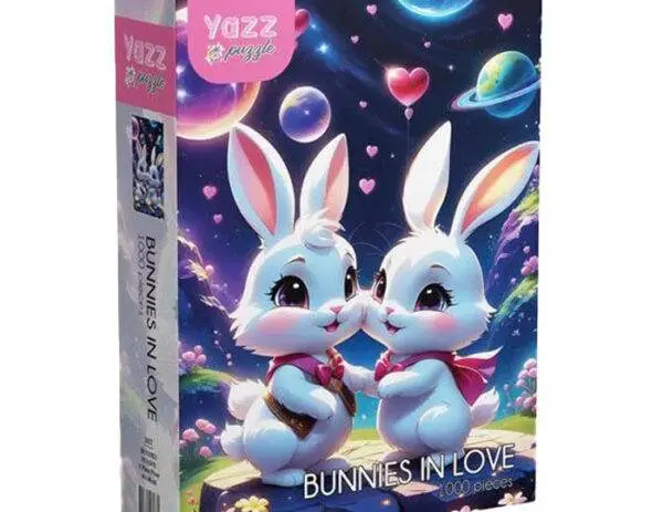 Yazz Puslespill Bunnies in Love 1000 Brikker