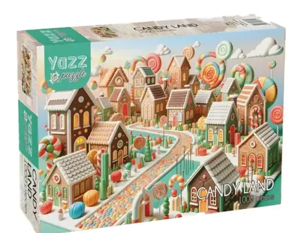 Yazz Puslespill Candy Land 1000 Brikker