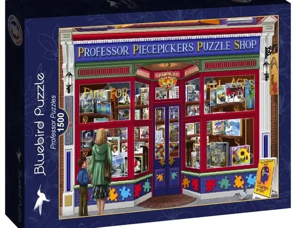 bluebird puslespill 1500 brikker professor puzzle shop