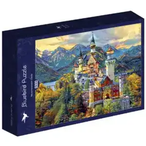 bluebird puslespill neuschwanstein castle 6000 brikker