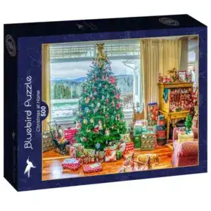 bluebird puslespill 500 brikker christmas at home