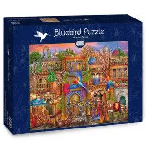 bluebird puslespill arabian street 4000 brikker