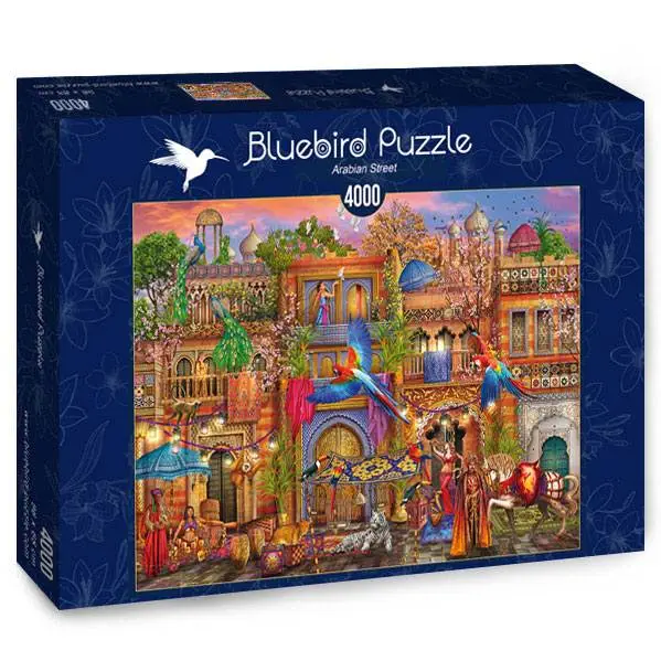 bluebird puslespill arabian street 4000 brikker