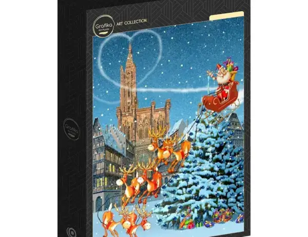 grafika cathedral at christmas 500 brikker