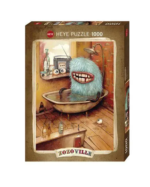 heye puslespill bathtub 1000 brikker