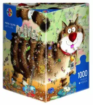 heye puslespill the cat life 1000 brikker