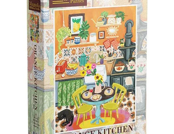 Magnolia Puslespill Orange Kitchen 1000 Brikker