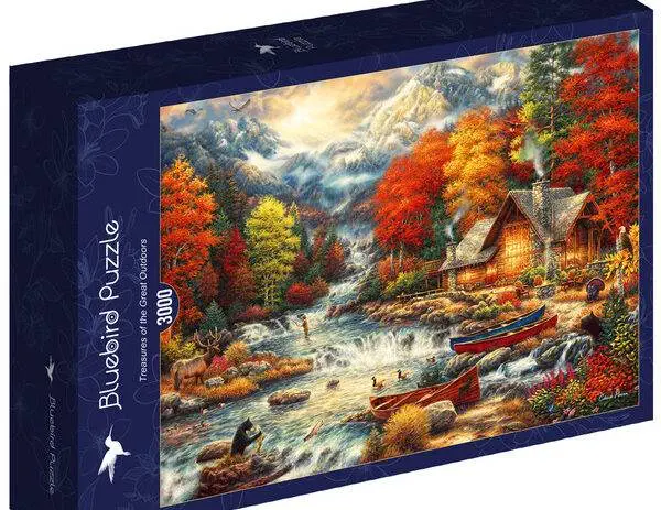 Bluebird Puslespill Treasures of the Great Outdoors 3000 Brikker