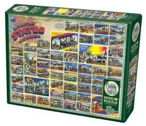 Cobble Hill Puslespill Vintage American Postcards 1000 Brikker