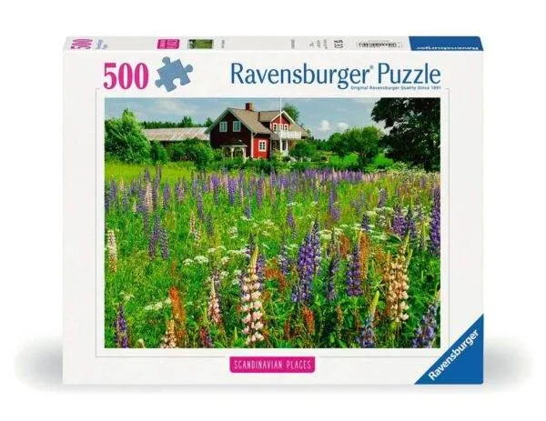 Ravensburger Puslespill Gård i Sverige 500 Brikker
