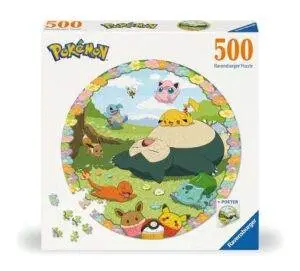 Ravensburger Puslespill Pokemon + Poster 500 Brikker