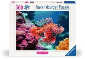 Ravensburger Puslespill Rød Dragefisk 500 Brikker