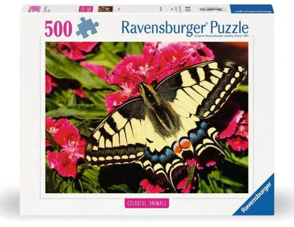 Ravensburger Puslespill Sommerfugl 500 Brikker