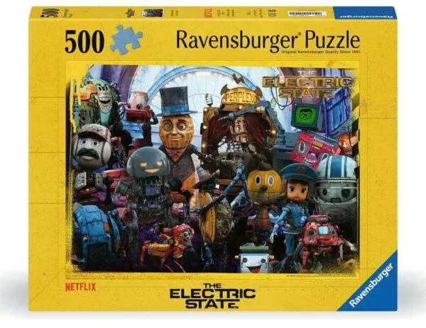 Ravensburger Puslespill The Electric State 500 Brikker