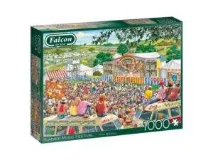 Falcon puslespel Summer Music Festival med 1000 brikker