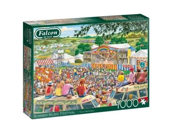 Falcon puslespel Summer Music Festival med 1000 brikker